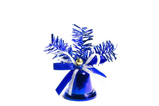 Blue bell for decoration festivals Christmas.