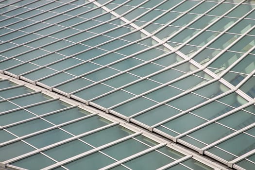 Contemporary and futuristic Liege-Guillemins railway station in Belgium by the architect Calatrava