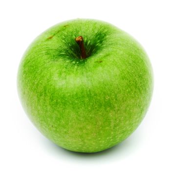 green apple isolated on white