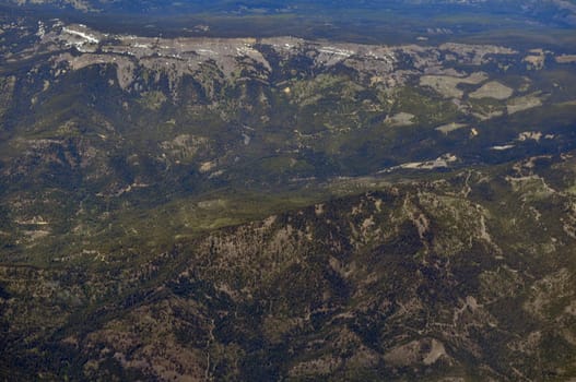 Ariel Mountain Cloud View