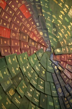 Composition of passports from East Germany