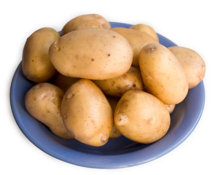 Fresh potatoes. Just now from vegetable-garde.