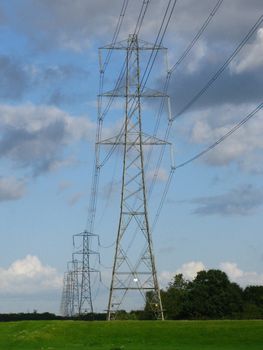 electricity pylons