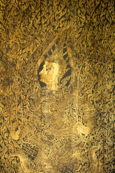 Detail of temple's door