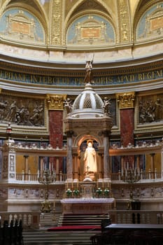 Saint Stephen's Basilica in Budapest - Hungary