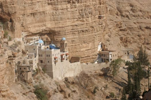 Saint George monastery in Judea desert