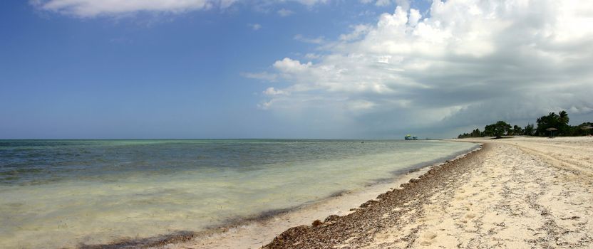 Exotic beach in la Trinidad in Cuba