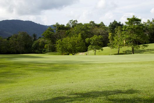Golf course view
