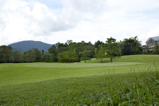 Golf course view