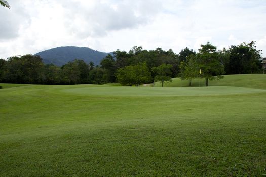 Golf course view