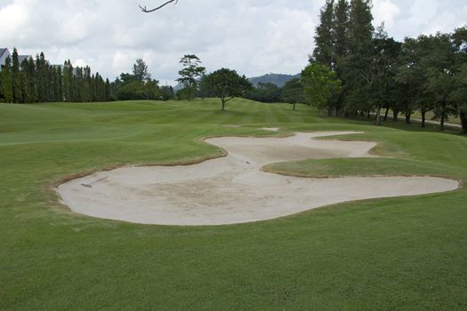 Golf course view