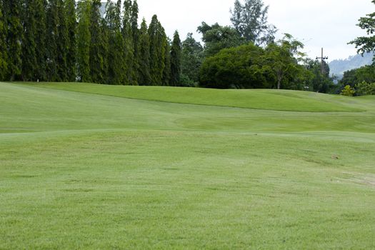 Golf course view