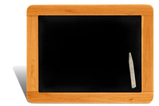 Black board Wooden frame  with cppy space