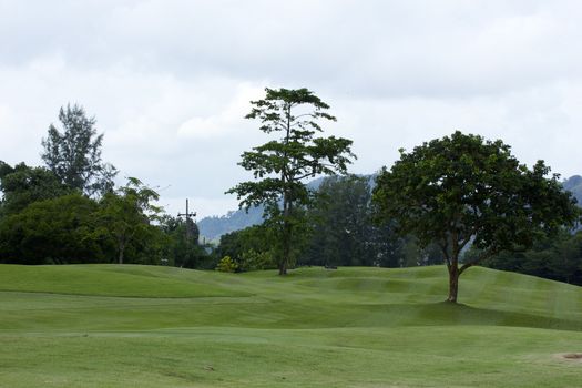 Golf course view