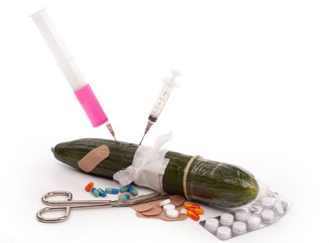 Medical analysis of a ucumber in search for the ehec bacteria