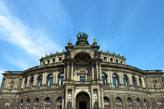 Semperoper in dresden - in germany