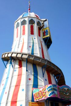 Merry-go-round on Brighton beach
