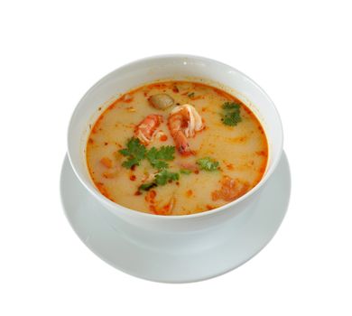 Tom Yum Goong is favorite Thai Food 