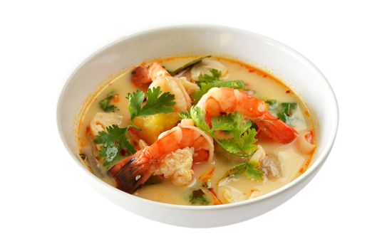 Tom Yum Goong is favorite Thai Food