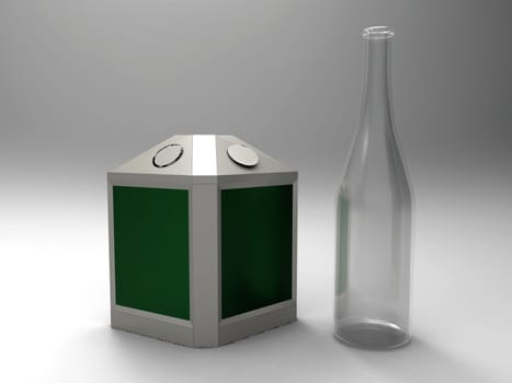 the recovery of glass