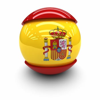 3D  - Flag of Spain