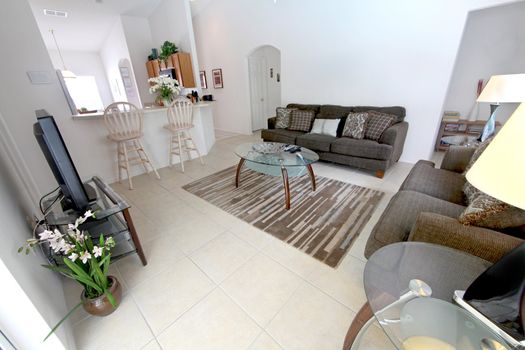 A Living Room, Interior shot of a home.