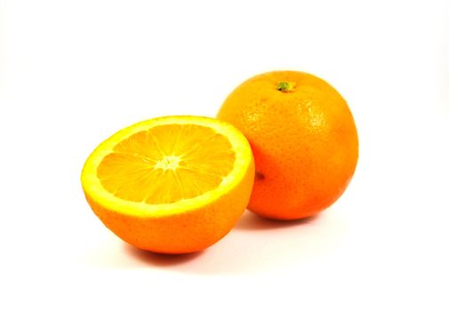 One and half oranges