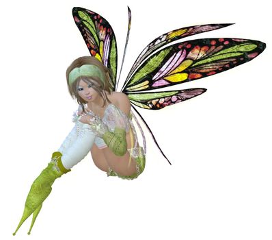 illustration off a fairy