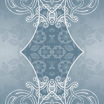 illustration of vintage lacy background