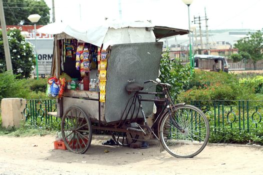 bicycle shop in New Delhi - India