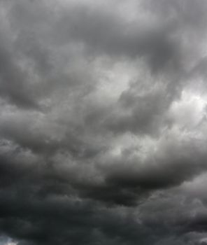 heavy gale black stormy clouds