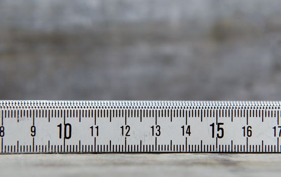 detailed view of a tape measure