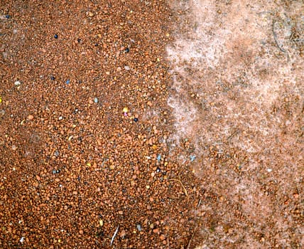 mixed red shale and sandstone soil background