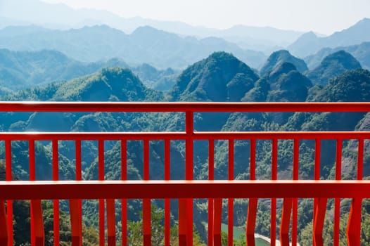 In the ZiYuan county, Guangxi, China has abundant tourism resources