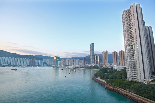 skylines of urban area at daytime