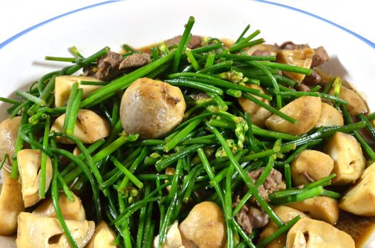 Stir-Fried Mixed Vegetables with mushroom