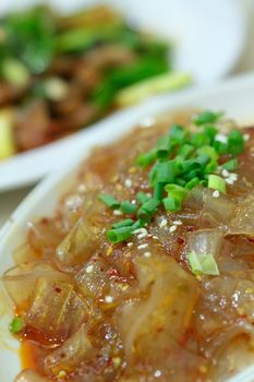 sheet jelly, chinese food Sichuan Cuisine