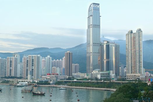 skylines of urban area at daytime