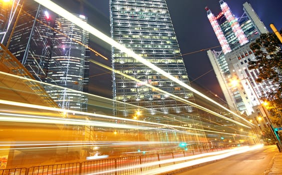 Traffic speed at night 