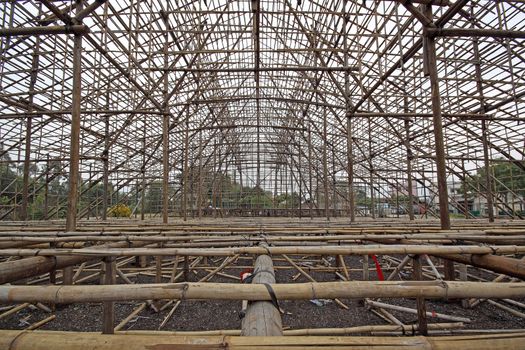 Scaffolding Stage, china bamoo opera building