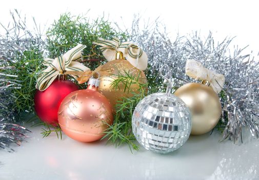  Christmas Tree Ornament isolated  