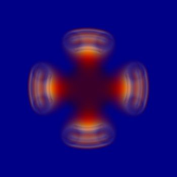 Abstract Bullet Point is a fractal that reminded me of an asterisk. I think it would be great if it were appropriately downsized to create a new bullet icon for your presentation.
