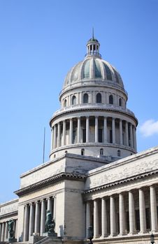 Capitolio Building in central Havana, Cuba