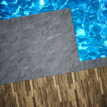 An image of a nice pool side background