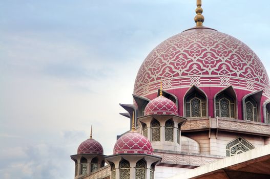 Putra Mosque is the principal mosque of Putrajaya, Malaysia.