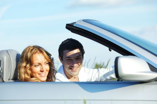 funey friends in dance car