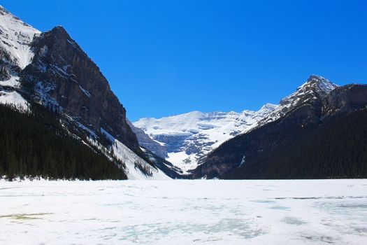 Lake Louise in Banff National Park, Alberta Canada