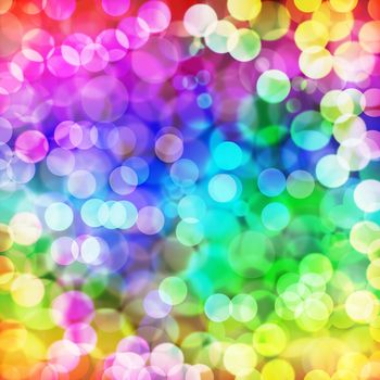 Abstract glowing colorful magical neon light background.