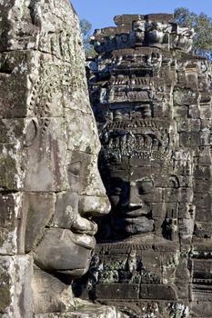 Shot at a temple in Angkor, Cambodia