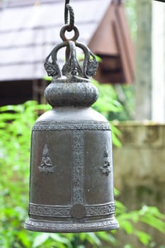 The old bell in the temple